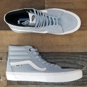vans sk8 hi pro blue fog